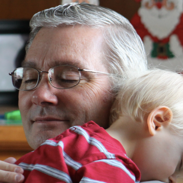 Dr. Packard with his son in his later years Creekside Dental